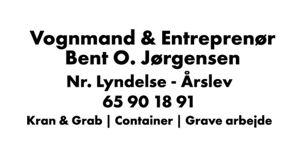 Vognmand og entreprenør Bent O. Jørgensen